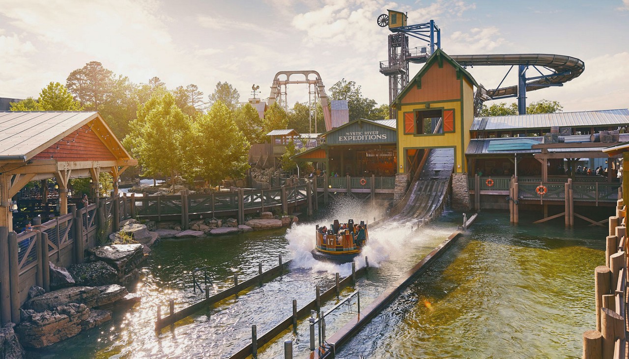 General Mystic River Falls at Silver Dollar City